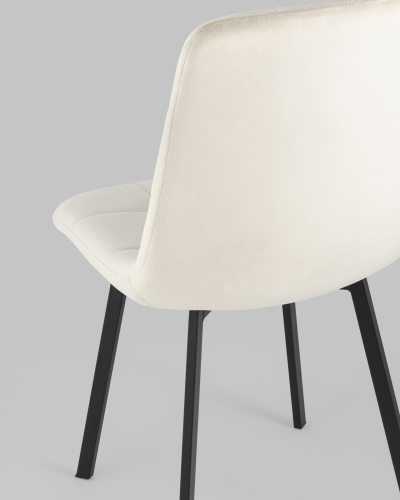 Стул Chilly велюр бежевый фото Стул Chilly велюр бежевый. Фото №8