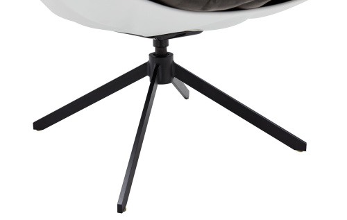 Дизайнерское кресло DC-1565D серое (GREY). Фото №11