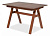 Стол раскладной Ricco (Рикко) основание бук, столешница мдф, 80x120+40x75см, Коричневый