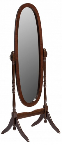 Зеркало NY-4001 дерево, 56*50*150 см, walnut (орех). Фото №1