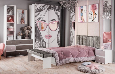 Стеллаж комбинированный Мемори,бежевый фото Стеллаж комбинированный Мемори,бежевый. Фото №4