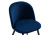 Стул Gabi 1 dark blue / black фото Стул Gabi 1 dark blue / black. Фото №4