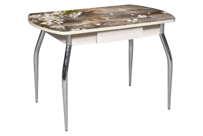 Стол Грация не раздвижной с ящиком 1100. Фото №2