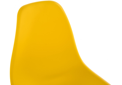 Стул деревянный Eames PC-015 желтый. Фото №6