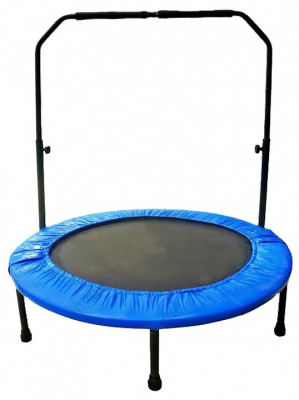 Батут ALH-100-blue, синий, черный. Фото