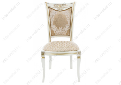 Стул деревянный Mariano молочный патина. Фото №4