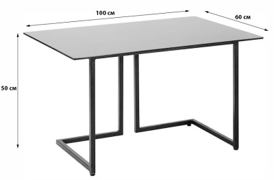 Стол журнальный Loft Графит фото Стол журнальный Loft Графит. Фото №3