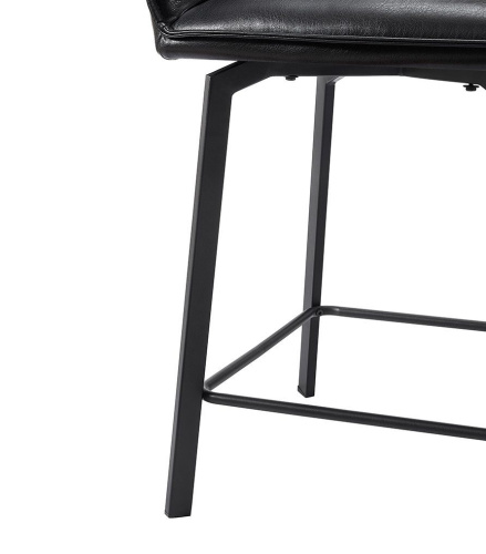Полубарный стул SOHO черный. Фото №9