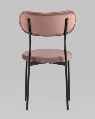 Стул Барбара велюр пыльно-розовый. Фото №6