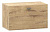 Шкаф навесной НМ 014.21-02 (открывание вниз) Snow wood , Дуб Бунратти, Дуб Бунратти