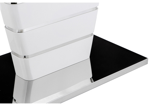 Стол стеклянный Space 160 белый. Фото №6