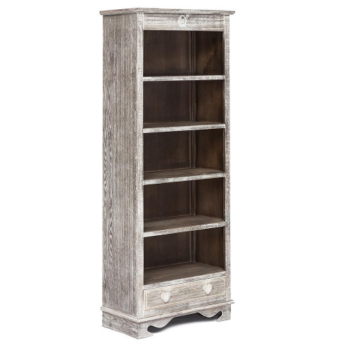 Шкаф книжный Secret De Maison Lilou (mod. 63106) (Античный коричневый). Фото №1