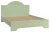 кровать Соня Премиум CO-323К (с ламелью и опорами) зелёный/силк грасс фото кровать Соня Премиум CO-323К (с ламелью и опорами) зелёный/силк грасс. Фото №2