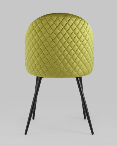 Стул Lilly велюр фисташковый. Фото №6