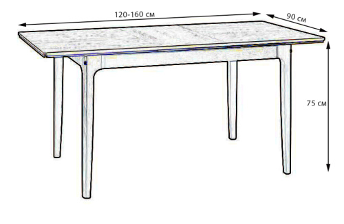 Стул офисный Simona серый. Фото №3