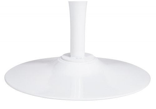 Стол стеклянный Tulip mini white. Фото №3