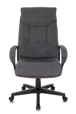 Кресло руководителя Бюрократ CH-824 Fabric серый Alfa 44 крестовина пластик. Фото №5