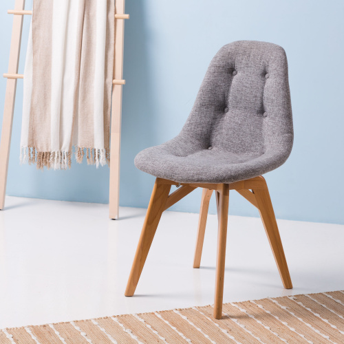 Стул Eames lite Грей/Натуральный Бук. Фото №7