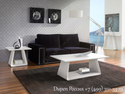 Журнальный стол DUPEN CT-223 Белый матовый фото Журнальный стол DUPEN CT-223 Белый матовый. Фото №4